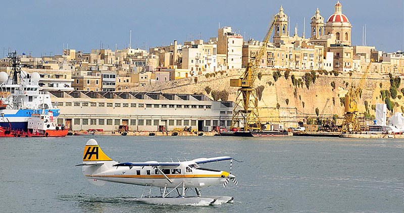 Scheduled flights on Malta