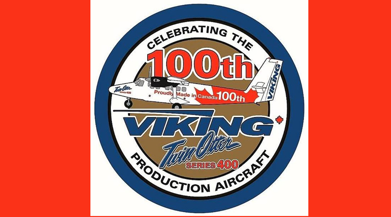 100th Viking Twin Otter series 400 aircraft became seaplane