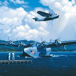 PanAm clippers in Golden Age of the seaplane flight